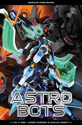 Astrobots #5 (of 5) Cover A Phillip Knott Connecting Cover