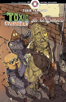 Toxie Team Up #5 (of 5) Cover B Ben Clarkson w/ Exclusive Trading Card (MR)