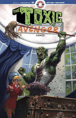 The Toxic Avanger Comics #6 Cover A Fred Harper