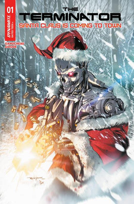 The Terminator Santa Claus Is Coming To Town #1 (One Shot) Cover C Reese Hannigan Variant