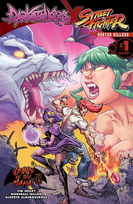 Dark Stalkers x Street Fighter Hunter Killers #1 (One Shot) Cover A Alberto Alburquerque