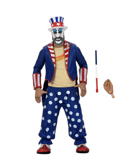 House of 1000 Corpses Captain Spaulding Tailcoat 20th Anniversary 7" Scale Figure