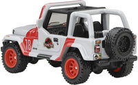 Hot Wheels Jurassic Park '92 Jeep Wrangler Sahara 1:64 Scale Replica