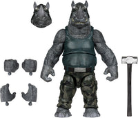 Teenage Mutant Ninja Turtles Rocksteady 5" Action Figure with Comic (TMNT)