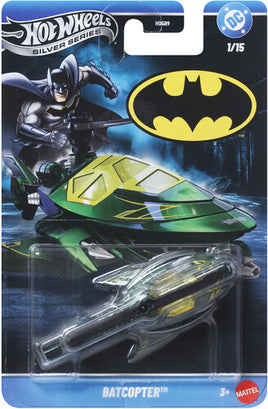 Hot Wheels 1:64 Silver Series Batman Batcopter