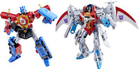 Transformers Timelines Comic Edition Optimus Prime & Starscream Action Figure 2-Pack