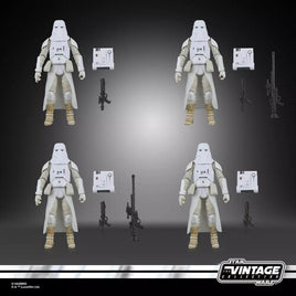 Star Wars: The Empire Strikes Back Vintage Collection Snowtrooper 3.75" Action Figure 4-Pack