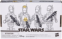 Star Wars: The Phantom Menace Vintage Collection Battle Droid 3.75" Action Figure 4-Pack