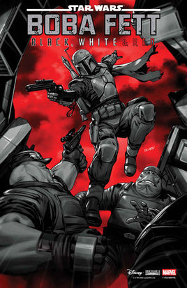 Star Wars : Boba Fett Black, White, and Red #2 Main Cover Derrick Chew