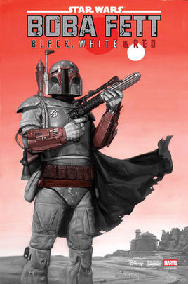 Star Wars : Boba Fett - Black, White, and Red #3 Main Cover E.M. Gist