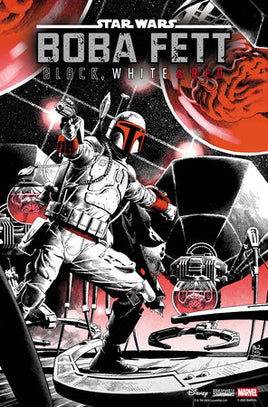 Star Wars : Boba Fett - Black, White, and Red #3 Cover B Paulo Siqueira