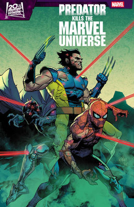 Predator Kills The Marvel Universe #4 Main Cover Leinil Yu