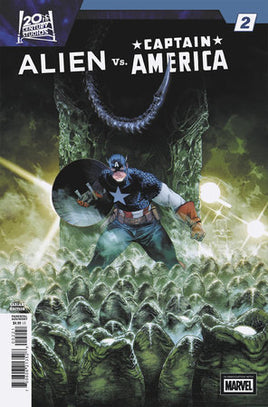 Alien vs. Captain America #2 Cover B Delio Diaz & Frank Alpizar Variant