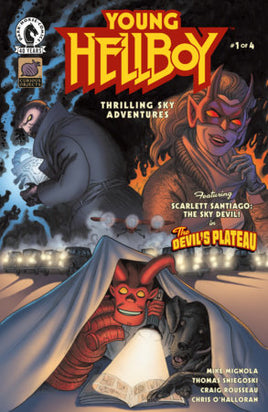 Young Hellboy: Thrilling Sky Adventures #1  Cover B David Hitchcock Variant
