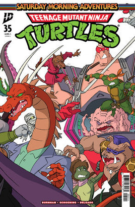 Teenage Mutant Ninja Turtles: Saturday Morning Adventures #35 Cover A Dan Schoening