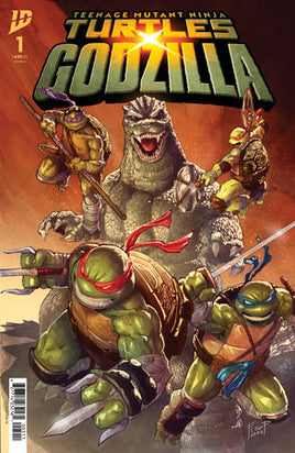 Teenage Mutant Ninja Turtles x Godzilla #1 Cover A Fero Pe