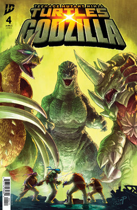 Teenage Mutant Ninja Turtles x Godzilla #4 Cover A Fero Pe