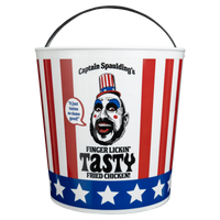 House of 1000 Corpses Captain Spaulding's Finger Lickin' Tasty Fried Chicken Bucket Candy Pail