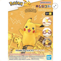 Pokémon Model Kit Quick!! 01 PIKACHU Snap Model Kit