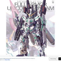 Mobile Suit RX-0 Full Armor Unicorn Gundam Ver.Ka MG 1:100 Scale Model Kit