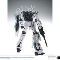 Mobile Suit RX-0 Full Armor Unicorn Gundam Ver.Ka MG 1:100 Scale Model Kit