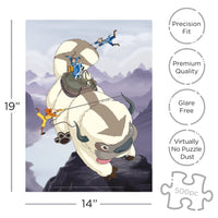 Avatar Appa & Gang 500 Piece Jigsaw Puzzle