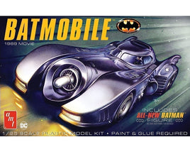 Batman (1989) Batmobile 1:25 Scale Model Kit w/ Seated Batman Figure