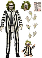 Beetlejuice Beetlejuice Ultimate Beetlejuice Striped Suit 7" Scale Figure
