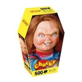 Childs Play Chucky Coffin Box 500 Piece Jigsaw Puzzle