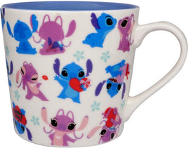 Disney Stitch and Angel True love 15 oz. Ceramic Mug