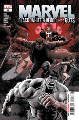 Marvel : Black, White, & Blood And Guts #4 Cover A  Paulo Siqueira