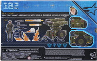 G.I. Joe Classified Series #182 Clayton “Hawk” Abernathy with M.M.S. (Mobile Missile System) Action Figure Set