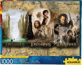 AQUARIUS Lord of the Rings Triptych Puzzle