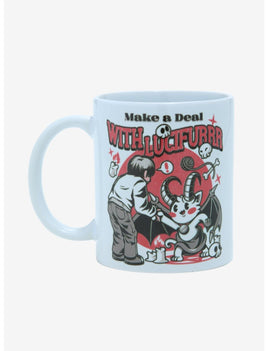 Make a Deal With Lucifurrr 11 oz.Ceramic mug