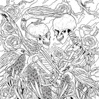 Mythogoria: Darkest Desires: A Gothic Romance Coloring Book