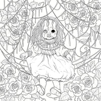 Mythogoria: Darkest Desires: A Gothic Romance Coloring Book