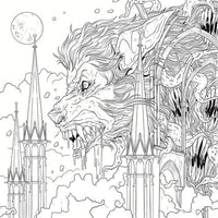 Mythogoria: Darkest Desires: A Gothic Romance Coloring Book