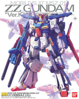 Mobile Suit MSZ-010 ZZ Gundam "Ver.Ka" A.U.E.G. Proto Type Transformable Mobile Suit MG 1/100 Scale Model Kit