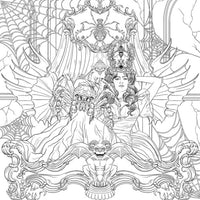 Mythogoria: Poison Passion: A Dark Romance Coloring Book