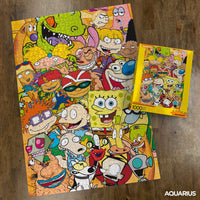 Nickelodeon Cast 1000 Piece Jigsaw Puzzle