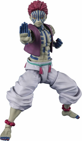 Tamashii Nations Demon Slayer S.H.Figuarts Akaza 6" Scale Action Figure