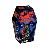 The Texas Chainsaw Massacre Coffin Box 500 Piece Jigsaw Puzzle