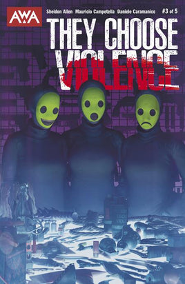 They Choose Violence #3 (of 5) Cover A Rahzzah
